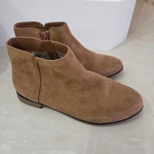 Tan Suede Ankle Boots